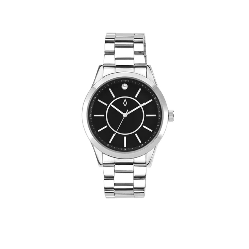 Nice & Syd by Swarovski Men's Crystal stainless steel watch